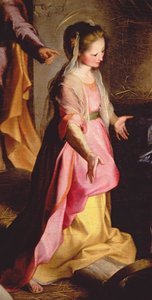 Lapsen palvonta, 1597 (yksityiskohta 38616)